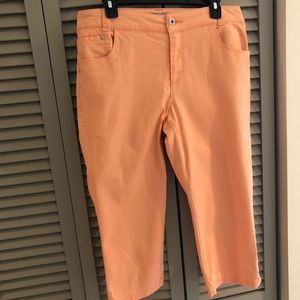 Chicos Stretch Denim Crop Jeans 1.5